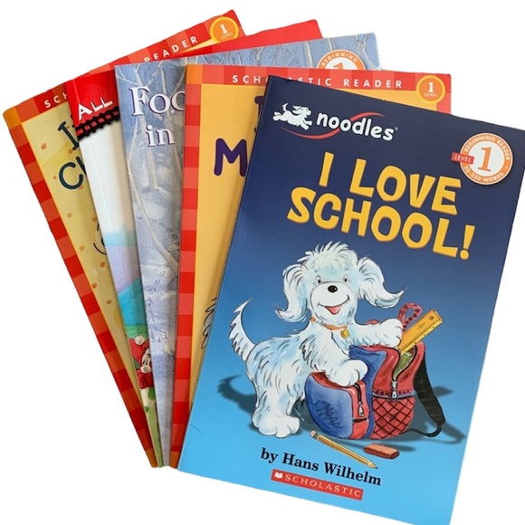 Scholastic Other Childrens Books Bundle Of 5 Level Softcover